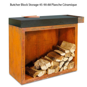 Butcher Block Storage 45-90-88 Planche Céramique
