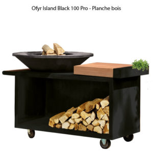 OFYR Island Black 100 Pro - Planche bois
